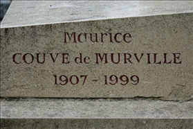 COUVE de MURVILLE  Maurice